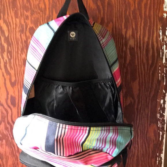 Striped Roxy Backpack - Picture 3 of 4